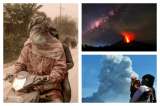 Impresionantes imágenes de erupción en Indonesia