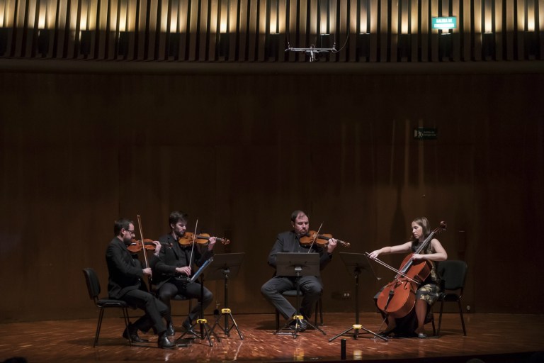 El cuarteto Tana y la celebración de un estreno