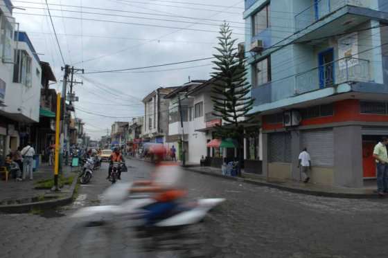 La explosión se presentó ayer en horas de la noche en el casco urbano de Tumaco (Nariño).  / Cortesía