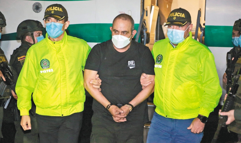 RESTRICTED TO EDITORIAL USE - MANDATORY CREDIT "AFP PHOTO / COLOMBIAN POLICE " - NO MARKETING - NO ADVERTISING CAMPAIGNS - DISTRIBUTED AS A SERVICE TO CLIENTS
/ RESTRICTED TO EDITORIAL USE - MANDATORY CREDIT "AFP PHOTO / COLOMBIAN POLICE " - NO MARKETING