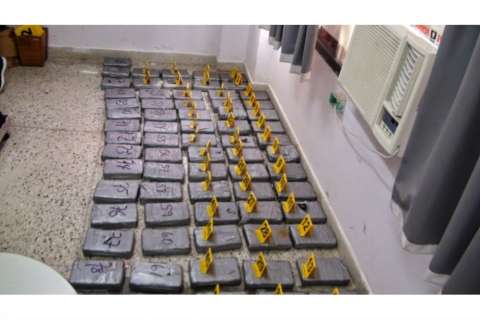 Incautan 78 kilos de cocaína en Ciénaga, Magdalena