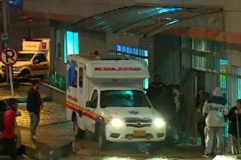 11 heridos deja incendio por motín en la estación de Policía de Usme