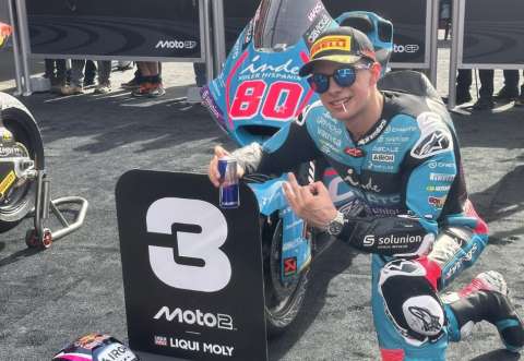 “Conseguí sacarle los secretos”: David Alonso, sobre su año debut en Moto2
