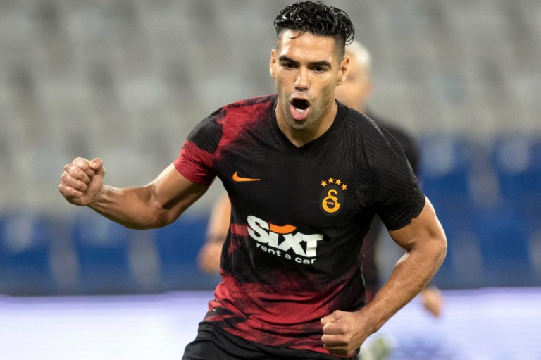 El delantero colombiano Radamel Falcao García sigue marcando goles con el Galatasaray de Turquía.