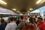 Nuevamente se reportan fallas en el Metro de Medellín