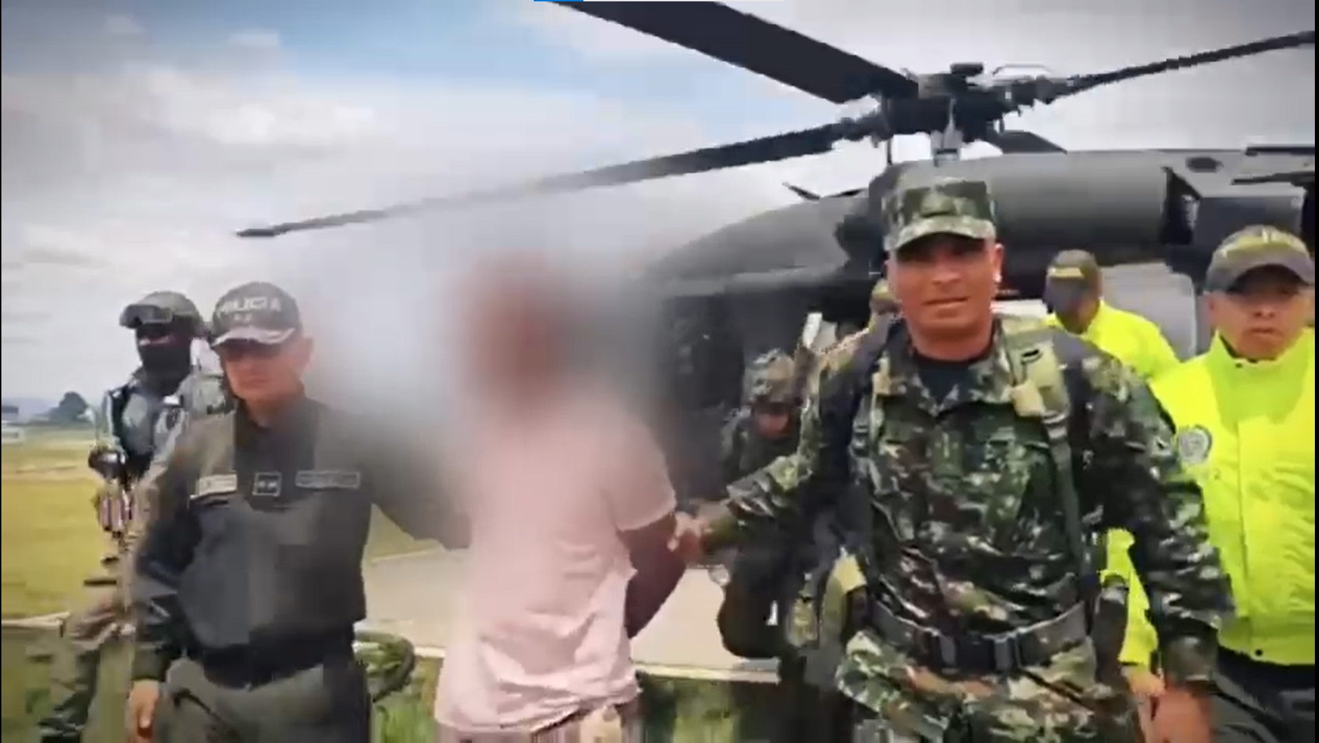 Se trata de alias Mauricio, quien sería colaborador de la estructura Jaime Martínez del Estado Mayor Central, disidencias de las FARC.