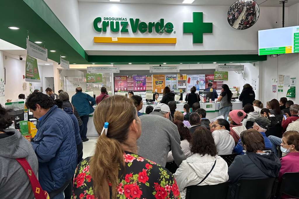 Aspectos de las droguerías Cruz Verde