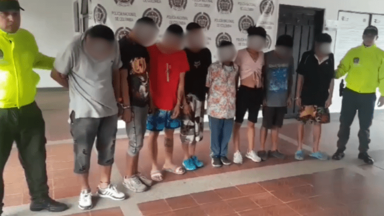 Capturan a banda delincuencial dedicada al hurto en Girardot