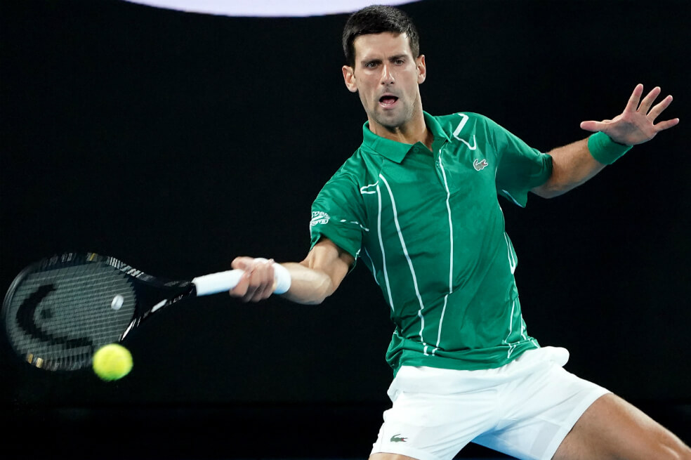 El serbio Novak Djokovic, defensor del título en el Abierto de Australia. / EFE