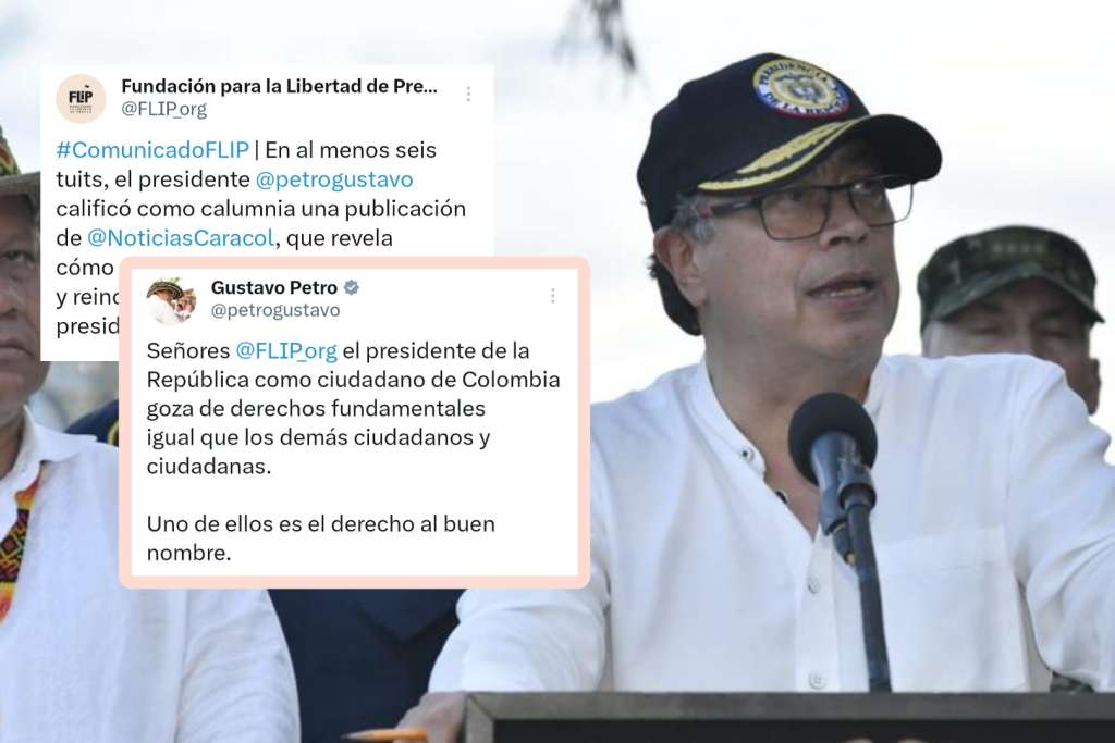 Presidente Petro y Flip