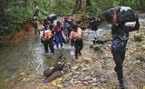 TikTok salvó una familia de migrantes perdida en la selva del Darién