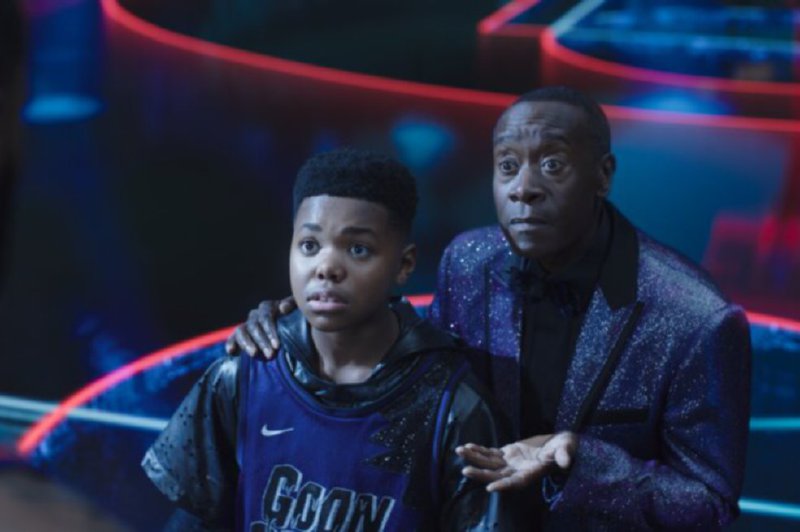 Don Cheadle en una de las escenas de la cinta “Space Jam: una nueva era”. / Cortesía: Warner Bros.