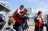 Rescatan a 22 turistas en el parque Tayrona tras volcamiento de su embarcación