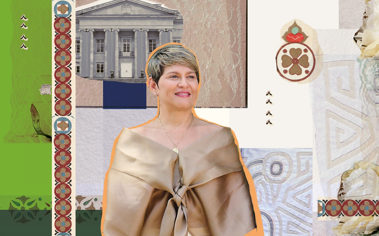 Verónica Alcocer, primera dama.
