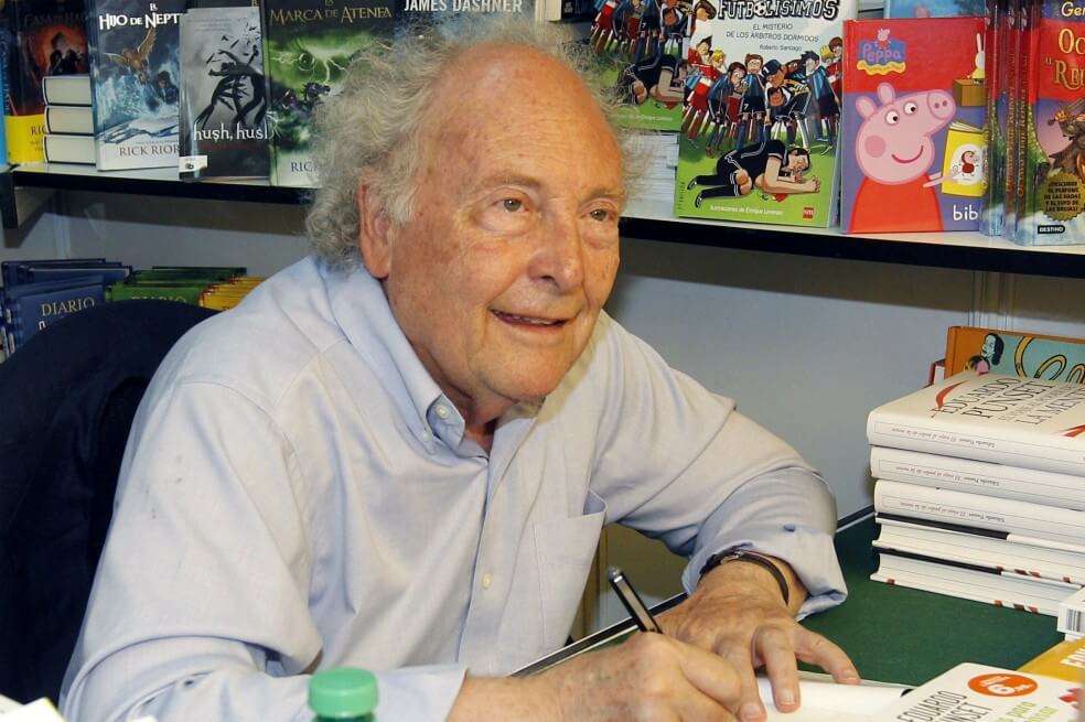 Eduard Punset fue diagnosticado con cáncer de pulmón en 2007. / AFP