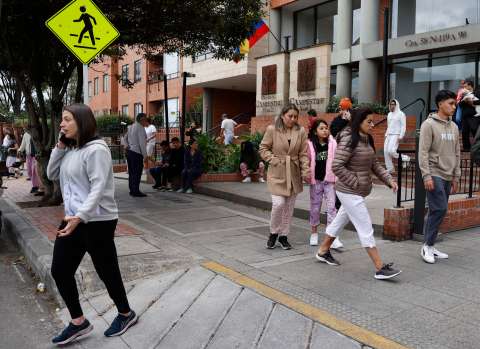 Otro temblor de magnitud 4,8 se sintió en Bogotá y el centro del país este domingo