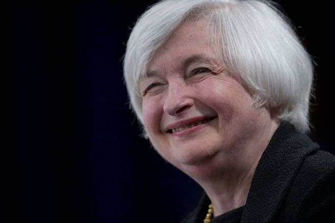 La expresidenta de la Reserva Federal Janet Yellen