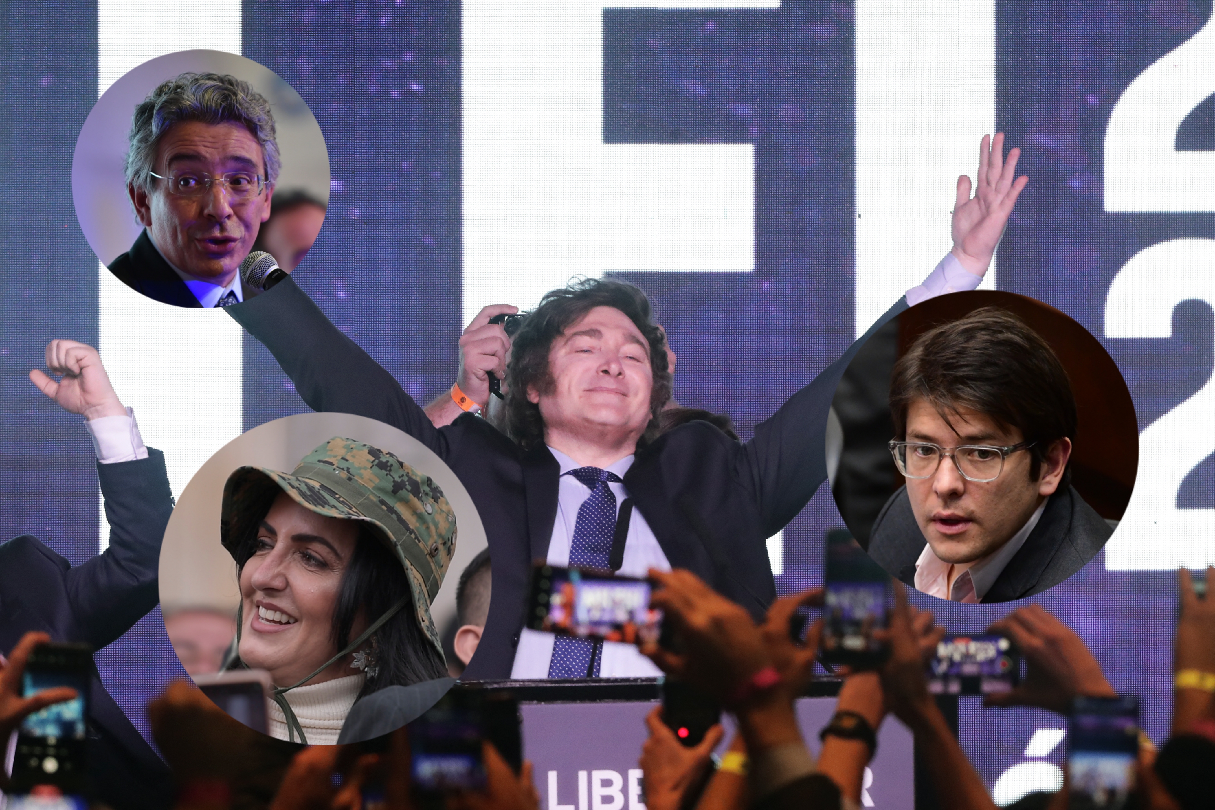 Javier Milei y la derecha colombiana.