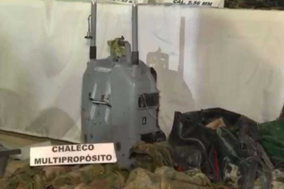 El sofisticado sistema antidrones hallado por las autoridades
