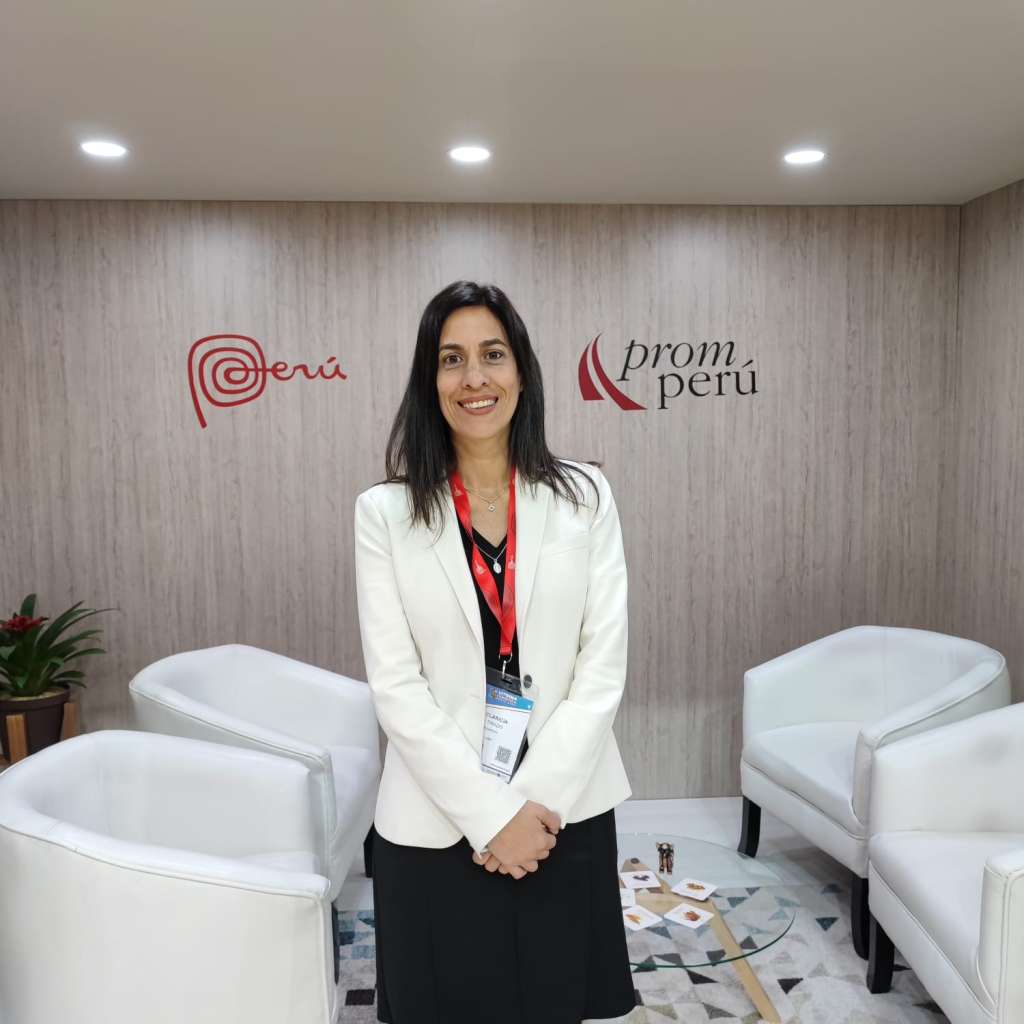 Claricia Tirado, directora de promoción y turismo de PromPerú
