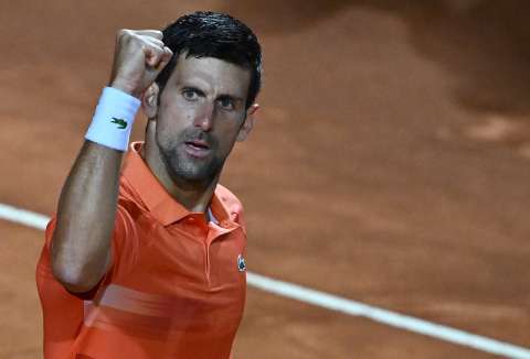 Masters 1.000 de Roma: Djokovic venció a Auger-Aliassime y está en semifinales