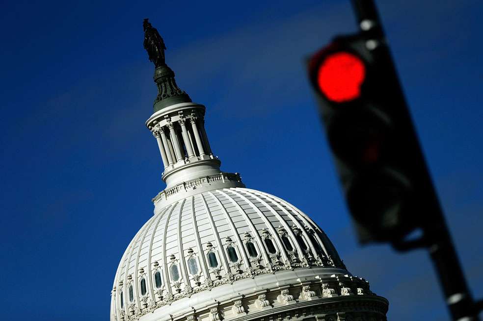 El Tea Party, ala derechista de los republicanos en la Cámara de EE.UU., ató la aprobación del presupuesto a la polémica ley de salud de los demócratas.  / AFP