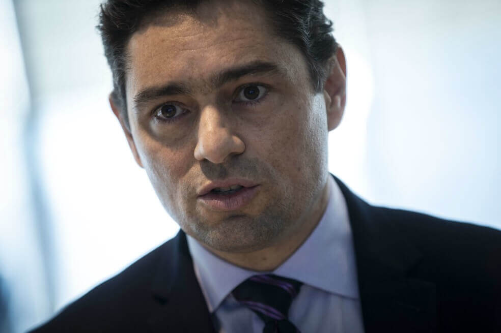 Carlos Vecchio, embajador de Juan Guaidó en Estados Unidos. / Bloomberg