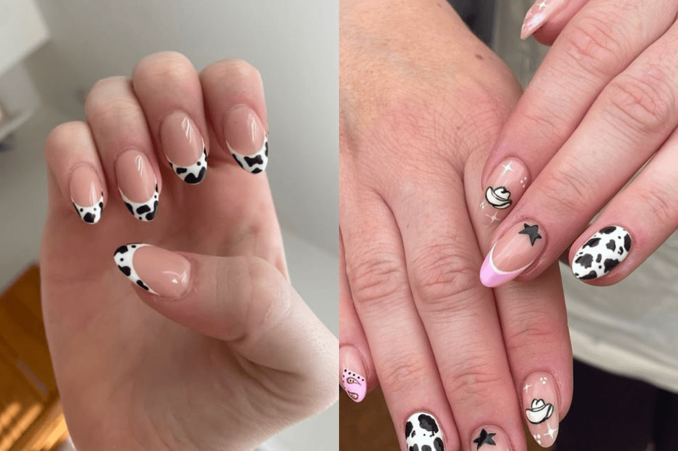 Uñas para disfraz de vaquera para niña