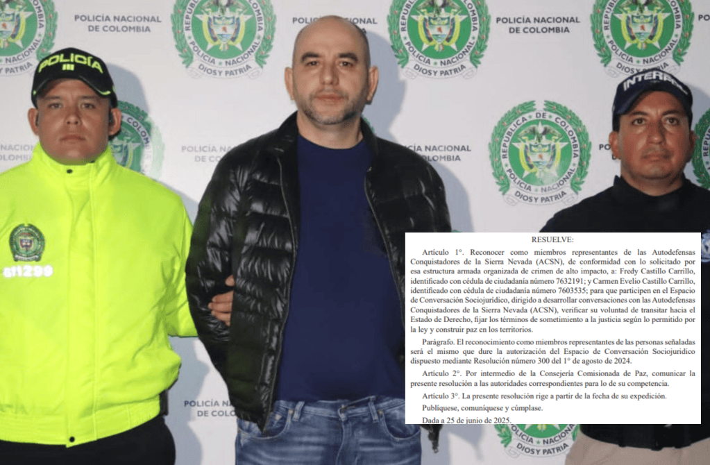 Fredy Castillo Carrillo, jefe de Los Pachenca y quien es pedido en extradición por Estados Unidos.