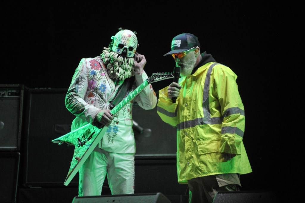 Banda de metal durante su presentación en el Festival Estéreo Picnic 2024 - FEP