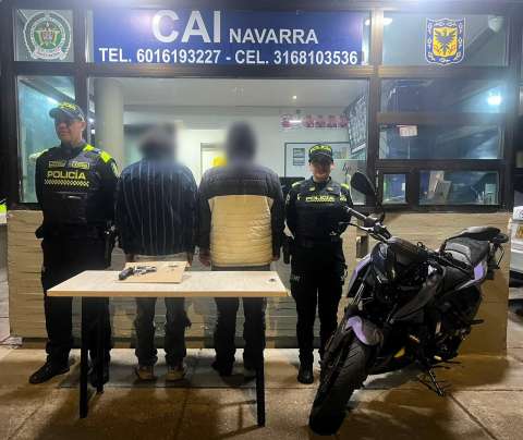 Capturan a ladrones que robaban en semáforos de Usaquén: uno cumplía condena domiciliaria