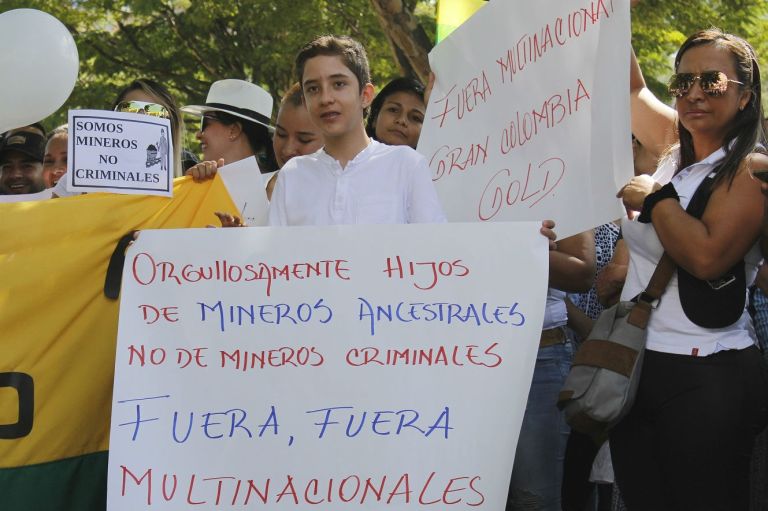 Desde Medellín apoyaron paro minero en Segovia y Remedios