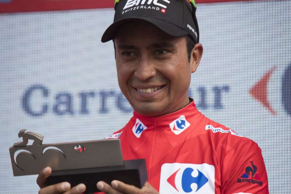 Darwin Atapuma es el nuevo líder de la Vuelta a España. Foto: AFP