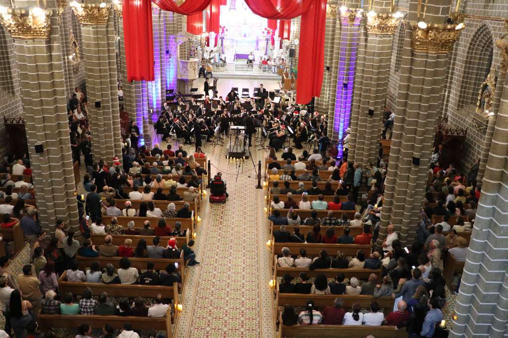 El concierto Fantasía de Navidad se llevó a cabo en la Basílica Menor de la Inmaculada Concepción, de Jardín, Antioquia.