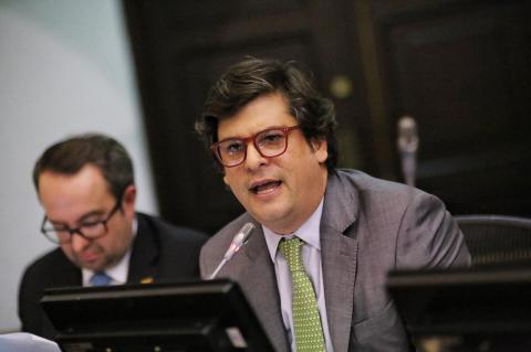 Senador Gabriel Velasco renuncia a vocería del Centro Democrático en rechazo a la no presencia de Duque en Cali