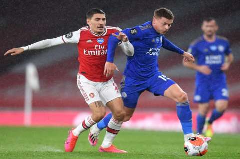 Arsenal empató 1-1 contra el Leicester