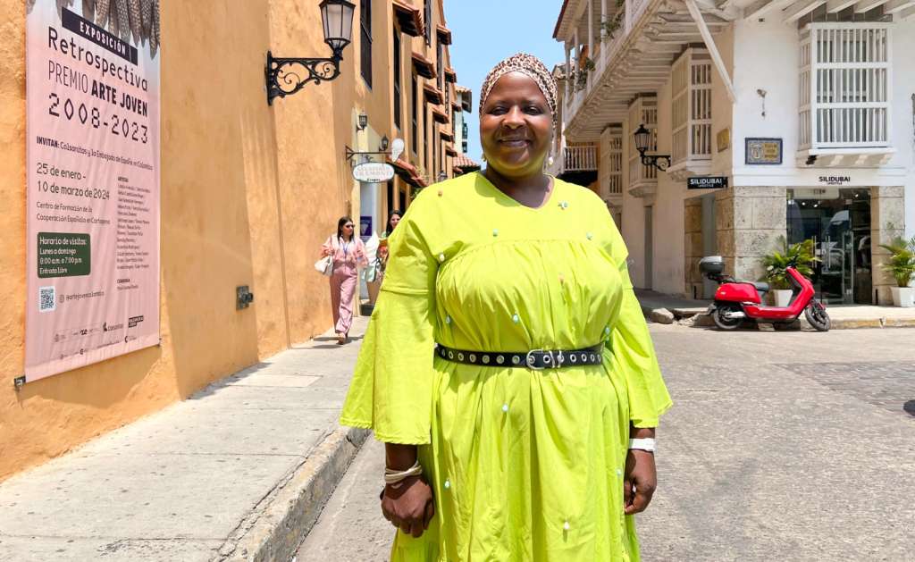Khumbize Kandodo Chiponda, ministra de Salud, de Malaui.