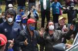 En fotos: preocupación de los vecinos de Doña Juana tras deslizamiento en este relleno