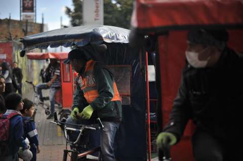 Radican proyecto en el Concejo de Bogotá para reglamentar los bicitaxis