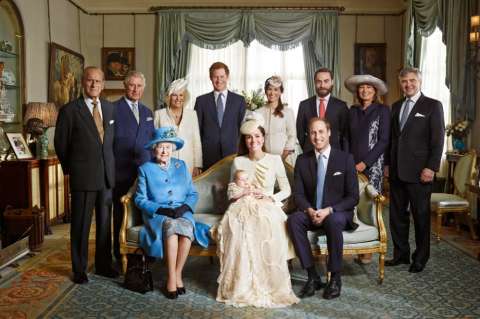 La foto histórica de la realeza británica