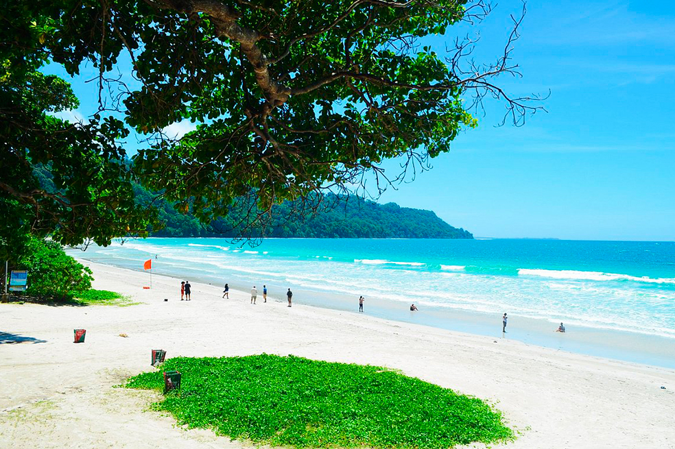 Playa de Radhanagar: Isla Havelock, India