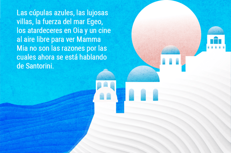 Santorini, el paraíso griego que los temblores están vaciando