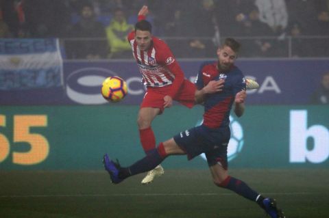 Santiago Arias convirtió su primer gol con el Atlético de Madrid