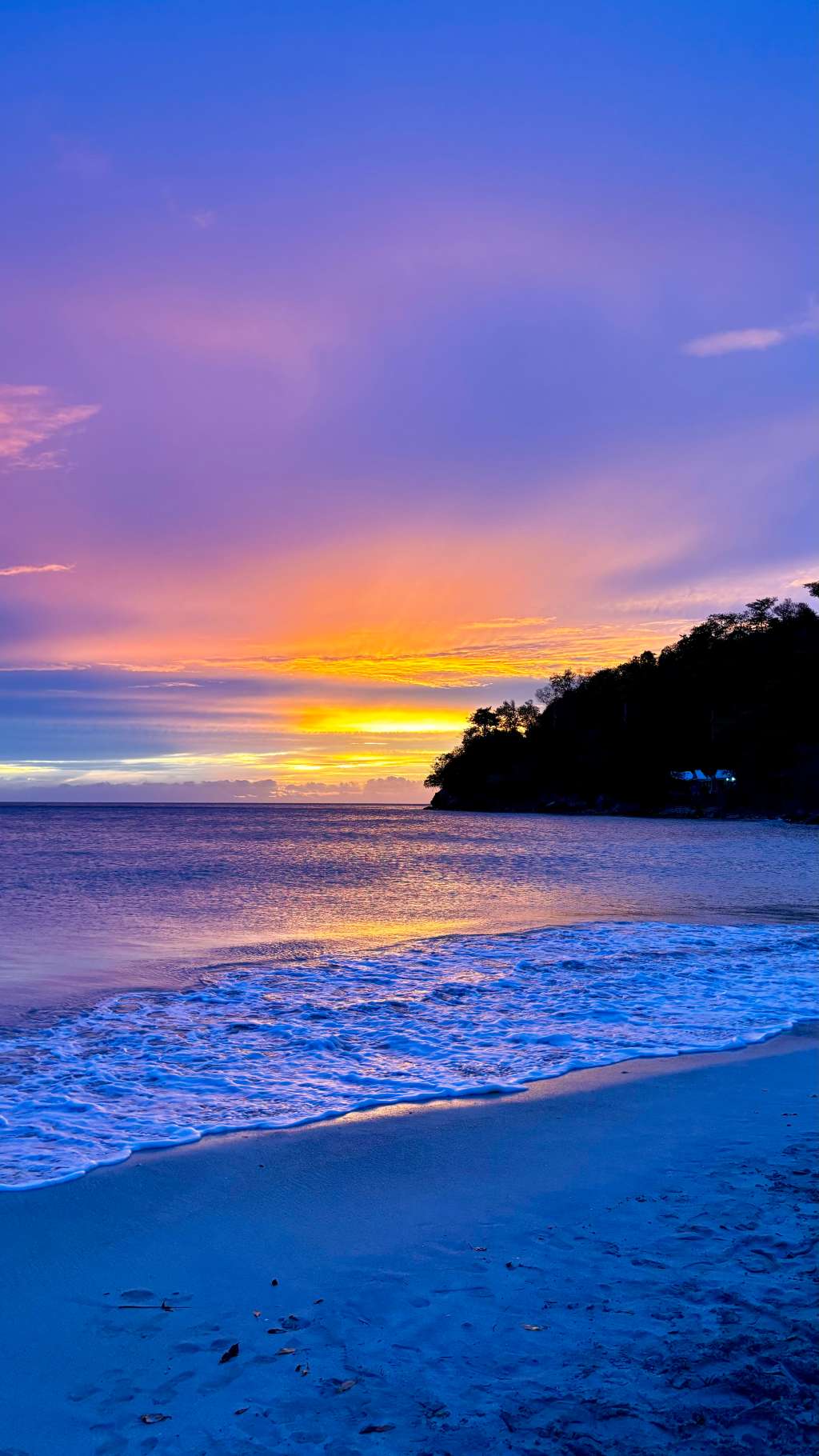 Atardecer en Providencia.