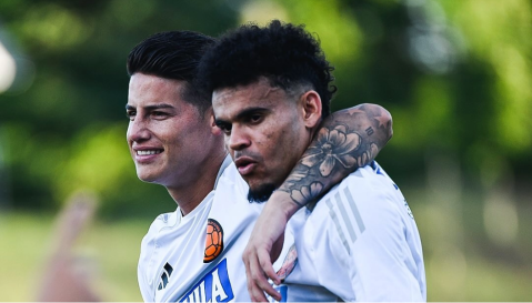 Luis Díaz se pronunció sobre la situación de James Rodríguez: “Yo lo vi un poco mal”