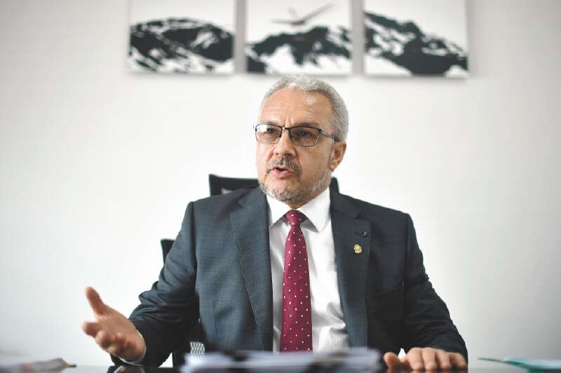 El magistrado Gerardo Botero lleva 23 años como funcionario de la Corte Suprema. / Óscar Pérez - El Espectador.