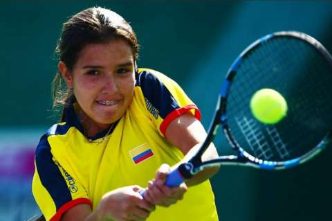 María Camila Osorio gana primer punto para Colombia contra Chile en Fed Cup