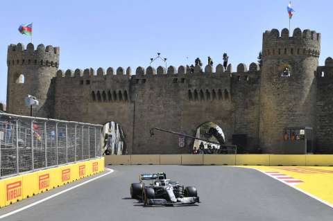 Valtteri Bottas saldrá primero en el GP de Azerbaiyán