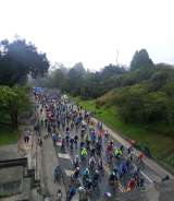 ¿A qué hora se reabrirá la vía Bogotá-Villavicencio? Se realiza travesía ciclística