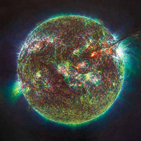 Arte, color y tecnología en “La caliente y nublada atmósfera de un silencioso sol”